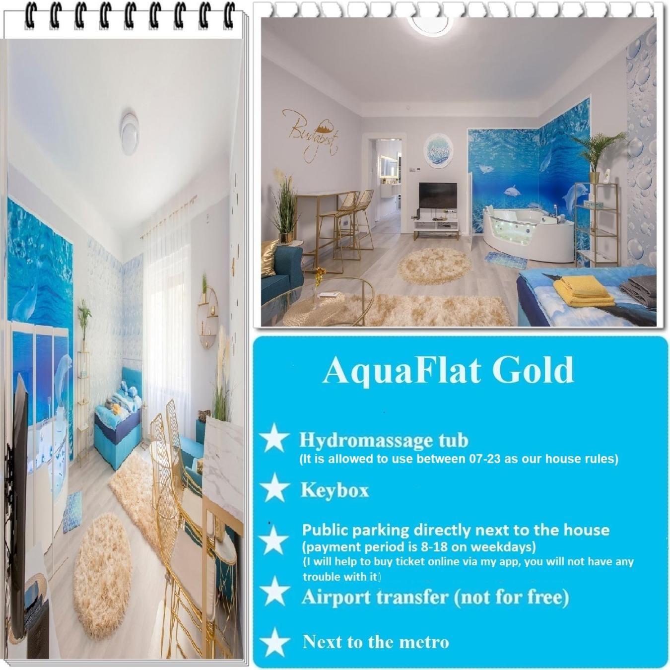 Aquaflat Gold Apartamento Budapeste Exterior foto
